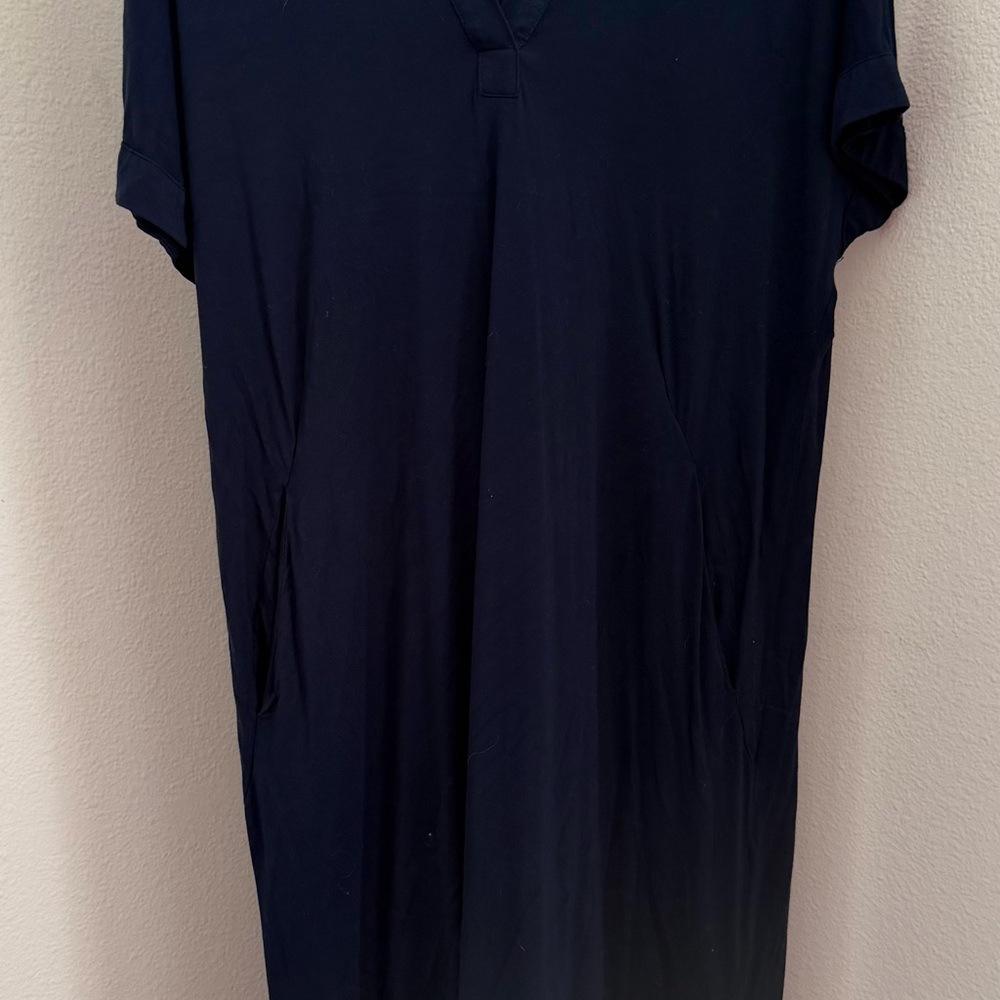 Soma Cool Nights Navy Midi Lounge Dress Size L